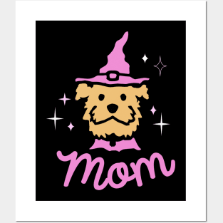 Welsh Terrier Mom Dog Owner Retro Dog Mother Posters and Art